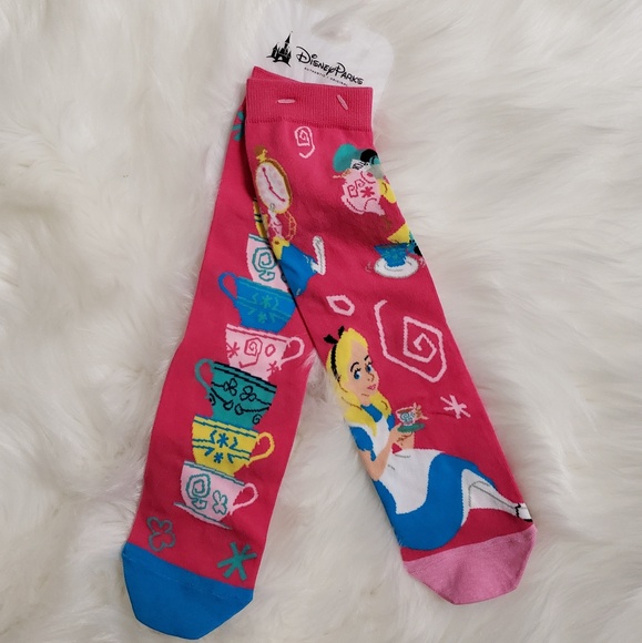 Disney Accessories - B2G1 Disney's Alice In Wonderland Tea Party Socks